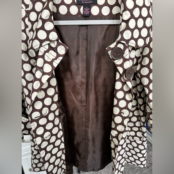 Signature by Robbie Bee women’s polka dot lightweight jacket size 8 - Picture 10 of 13